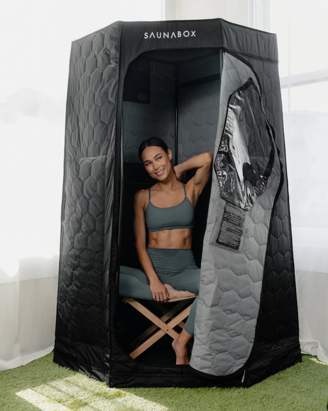 SaunaBox® Pulse PRO: Infrared Sauna with Red-light Therapy - Image 14